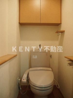 【トイレ】 | ルーブル品川西大井 | 落ち着いたトイレです