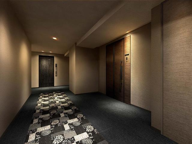 オーパスレジデンス銀座イーストのロビー