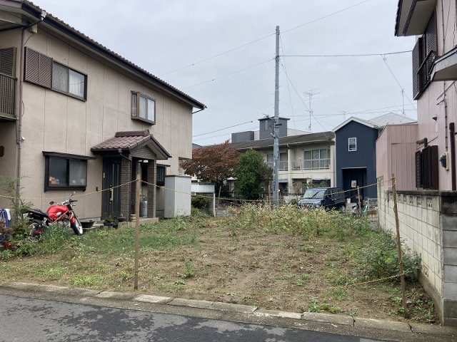 鴻巣市大間３丁目新築分譲住宅の外観|建築前