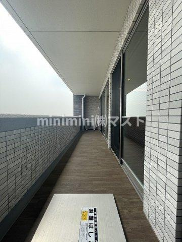 プレジオ帝塚山のバルコニー