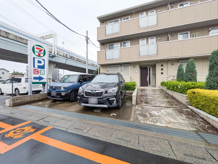 D-room与野公園　Aの駐車場
