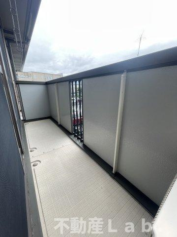 エクレール・ヴェルドミール B棟のバルコニー|※同一建物別号室のお写真です。