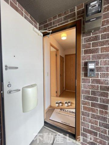 エクレール・ヴェルドミール B棟のエントランス|※同一建物別号室のお写真です。