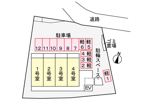 【駐車場】 | コンフォール　ｆ