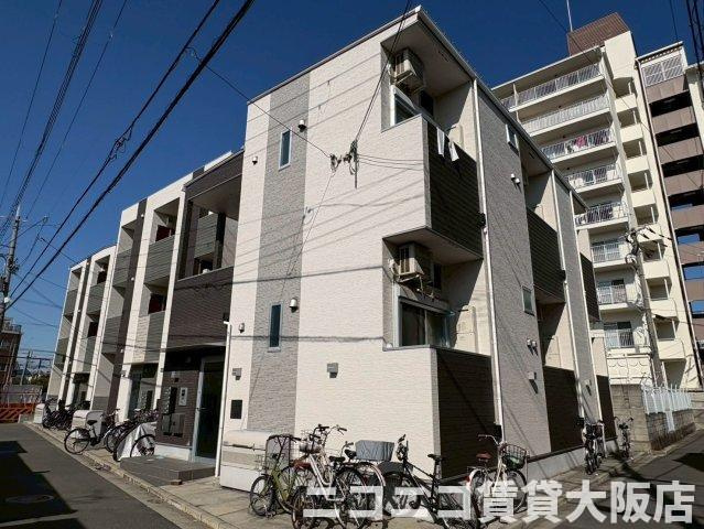 東大阪市荒川２丁目のアパートの外観