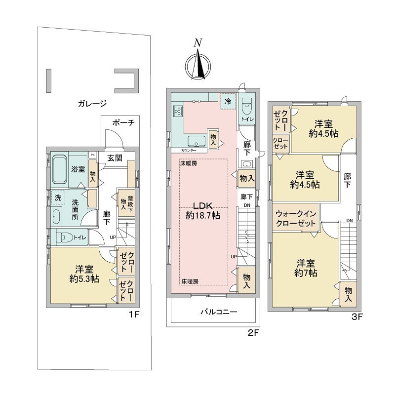さいたま市南区辻1丁目戸建 -の画像