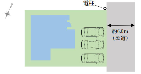 戸建 所沢市中富南３丁目の区画図