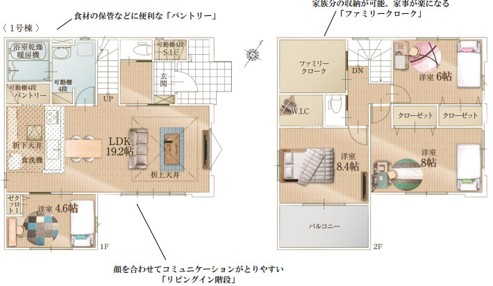 戸建 所沢市中富南３丁目の間取り