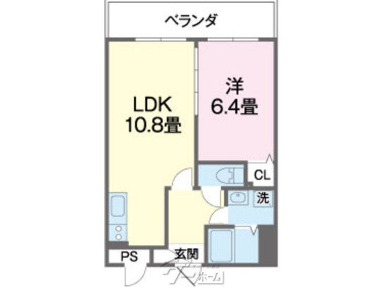 パームソレイユの間取り