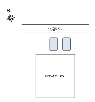 中村区城主町コダテックスＰＧの区画図
