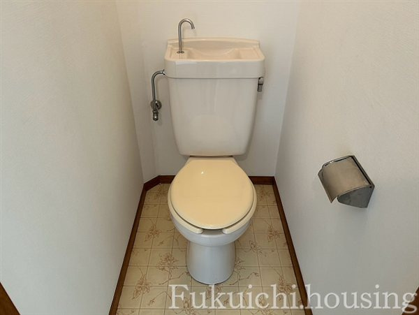 上保コーポのトイレ
