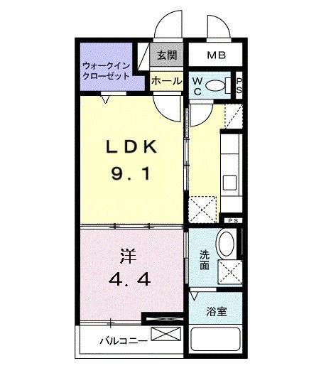 【間取り】 | セゾンアキ