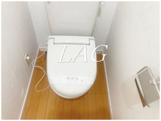 【トイレ】 | ＡＰＡＲＴＭＥＮＴ　α | トイレです。