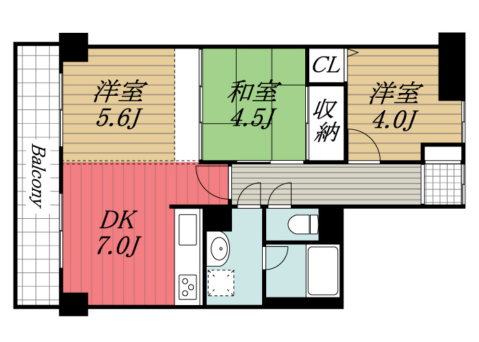 【間取り】