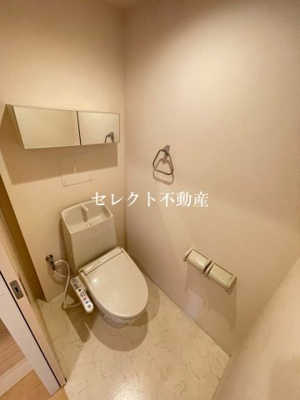 【トイレ】 | グレース・シャトー・エマⅢ | 落ち着いたトイレです