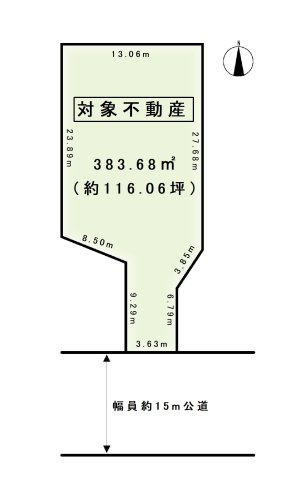 【区画図】 | 〇●小田原市飯泉 売地●〇 | 現況古家があります。