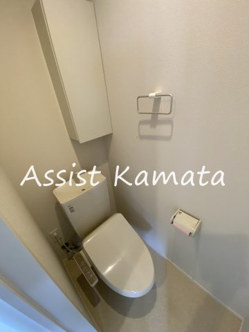グランキ大森トリアのトイレ|写真は同タイプの別号室です