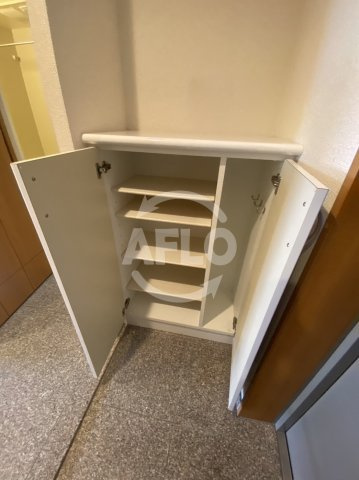 レジュールアッシュ天王寺の収納|レジュールアッシュ天王寺　シューズボックス