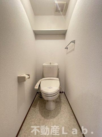 ルミエール須賀のトイレ|※同一建物別号室のお写真です。