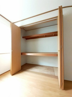 【収納】 | ロータス・高田Ａ | こまごまとしたものを収納できそうですね