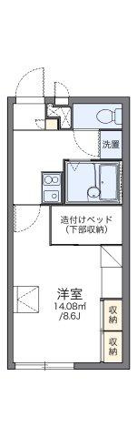 レオパレス天満の間取り