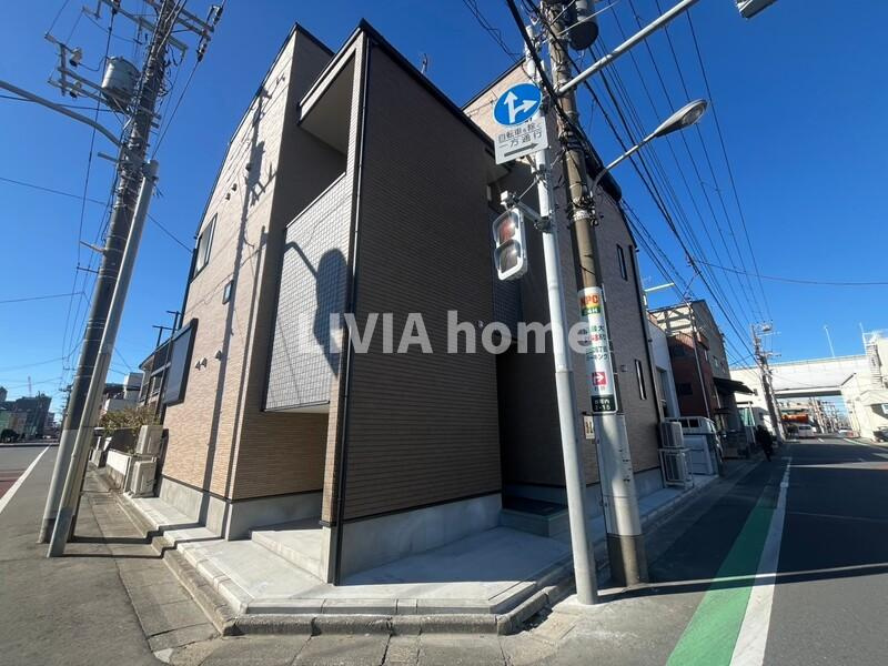 江戸川区谷河内２丁目のアパートの外観
