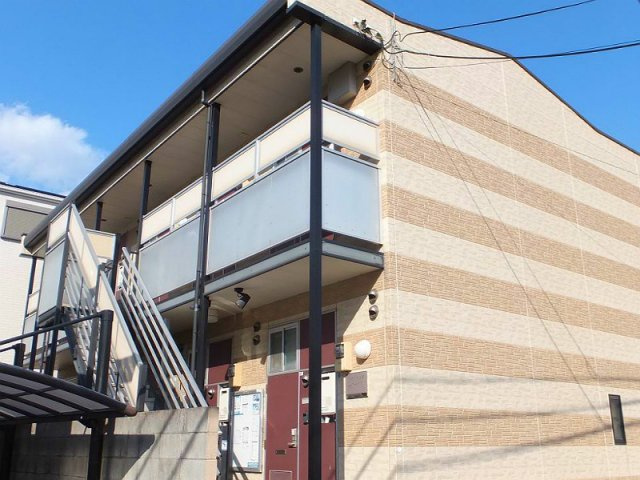 レオパレス浜御影の外観|外観は落ち着いています