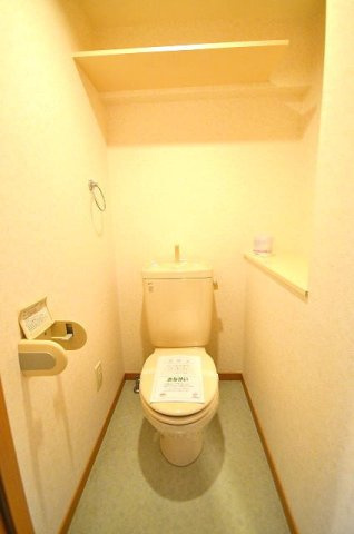 【トイレ】 | ハイネタウン箱崎 | シンプルで使いやすいトイレです