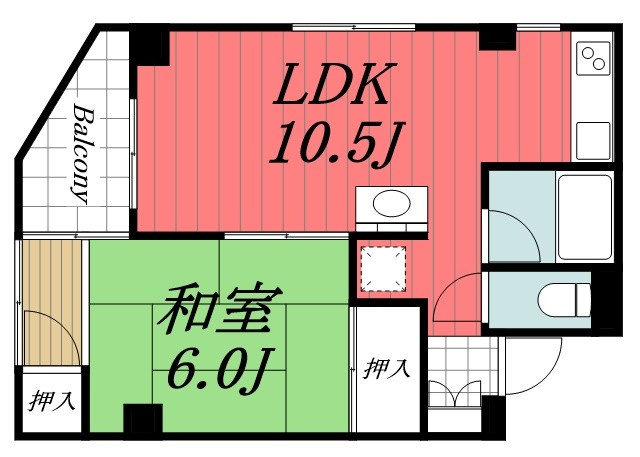 【間取り】 | エヴァーグリーン本千葉