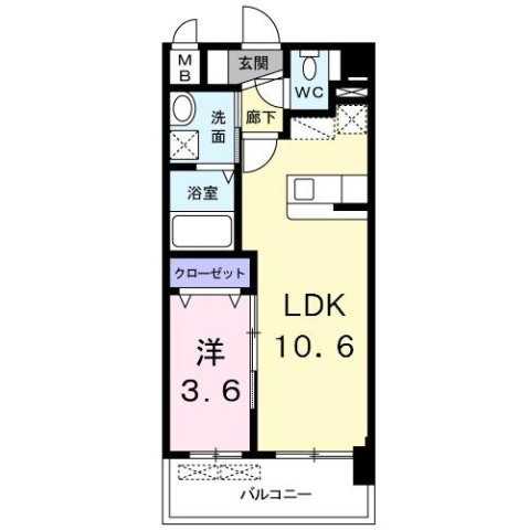 【間取り】 | プレステージ空港東