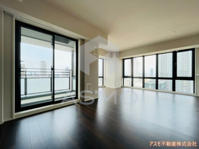 【居間・リビング】 | クレヴィアタワー御堂筋本町 | ※建物内別間取参考写真