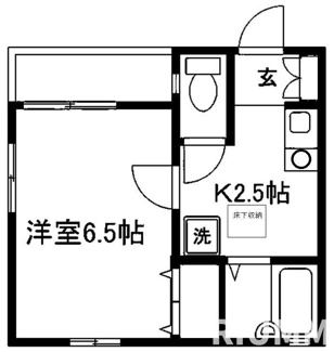 【間取り】 | ジャスティ初台 