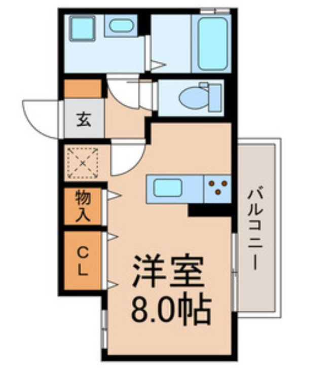 ルーブルの間取り