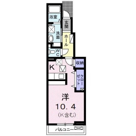 メゾン　ド　ミヤビの間取り