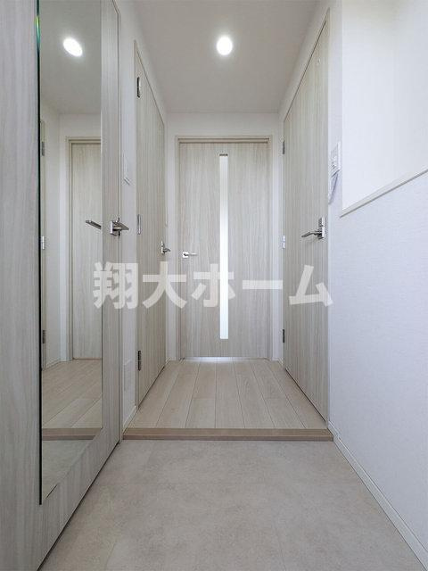 スプランディッド南千住DUEの玄関