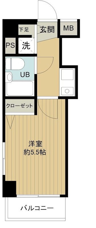 フェニックス茗荷谷 の間取り|間取りです。
