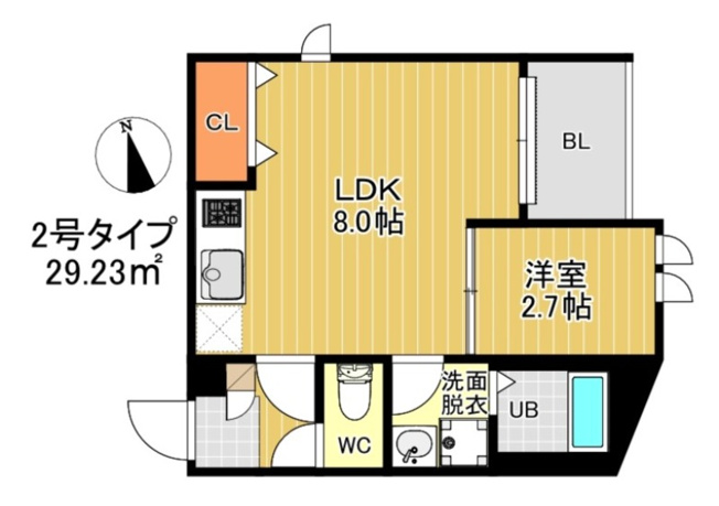 【間取り】 | R-smart 九産大前Ⅱ　★プライスホームなら仲介手数料が割引価格です！★