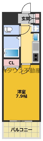 【間取り】 | プレサンス栄メディパーク | 間取りです。