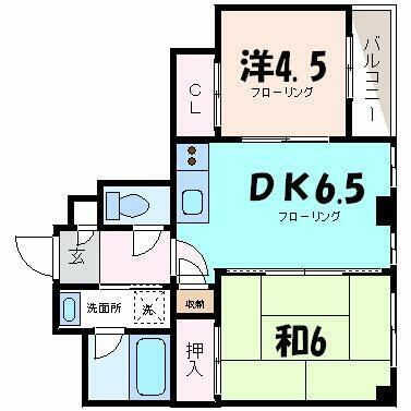 ベルビルの間取り