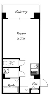 【間取り】 | INSURANCE BLDG. ⅩⅧ