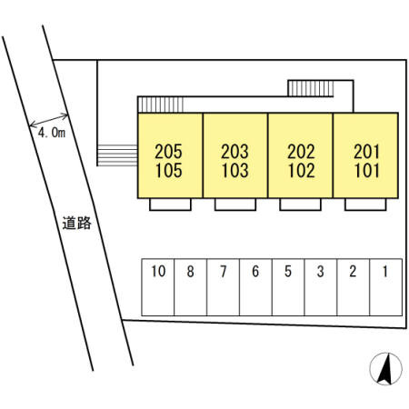【区画図】 | ジュネス陽光台
