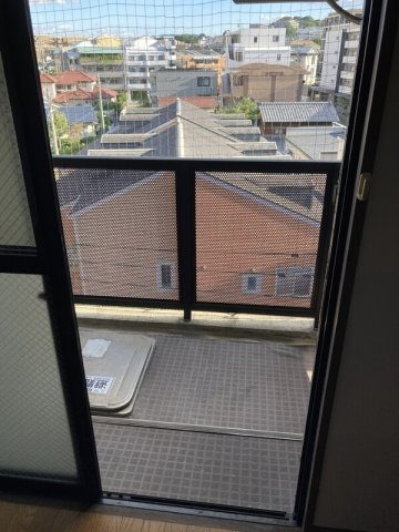 ウイング21高宮のバルコニー