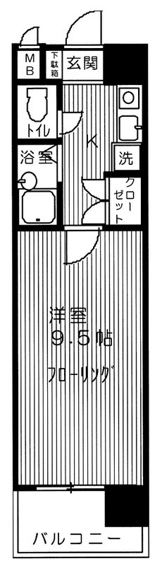 ウイング21高宮の間取り