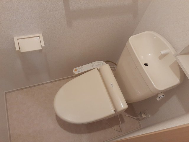 アプト・如意Ⅱのトイレ|清潔感のあるトイレです