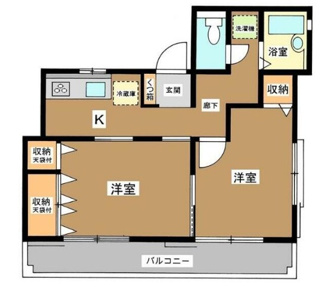 【間取り】 | メゾンＮ | 間取りです。