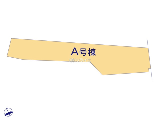 所沢市山口19期　全3棟　築戸建　ハートフルタウンの区画図