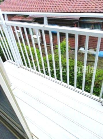 ひかりハイツ※初期費用分割あと払いサービス利用可能物件のバルコニー