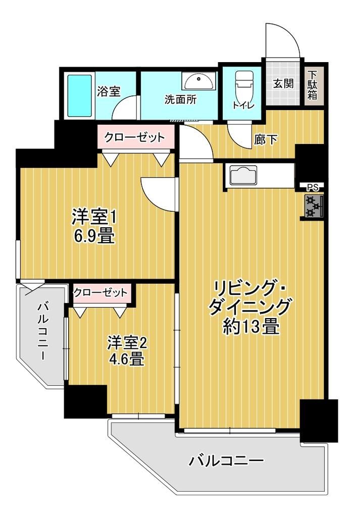 朝日クレス・パリオ西落合の間取り|間取り図

現地ご見学希望・資料請求などお気軽にお問い合わせ下さい！
03-5990-5201