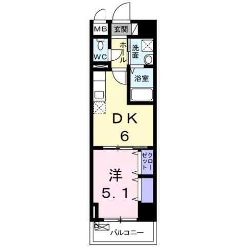 Ｓ，Ｋレジデンス天神西町の間取り