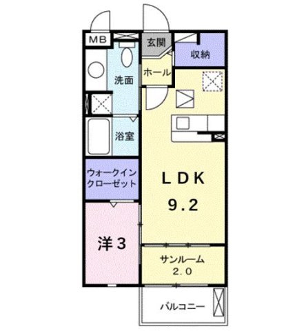 メゾン・アルモニーの間取り